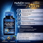 NAD Reservatrol Suplemento