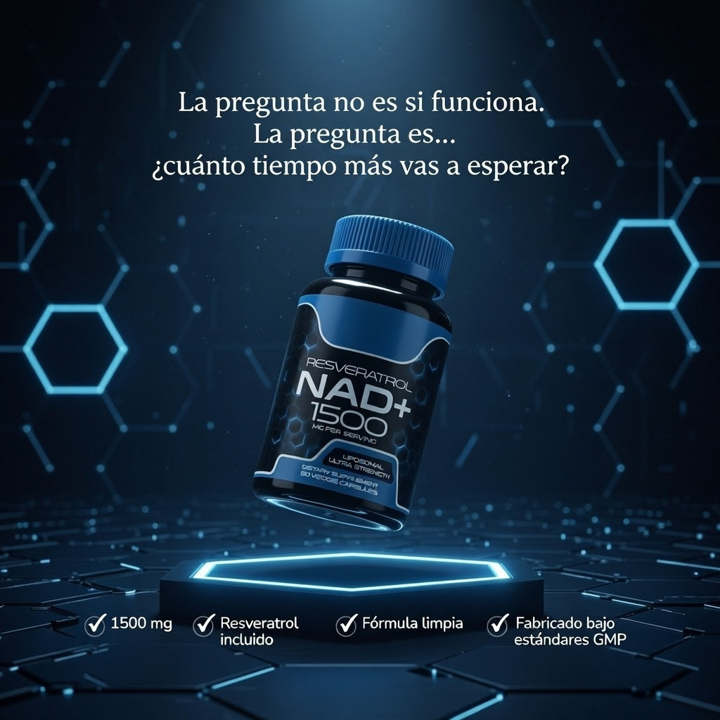 NAD Reservatrol Suplemento