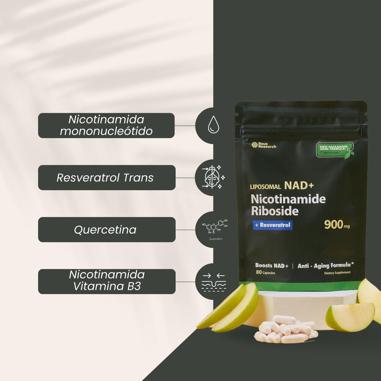 NAD+ Resveratol - Liposomal